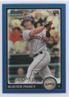 2010 Bowman Draft Picks & Prospects - Chrome - Blue Refractor #BDP61 - Buster Posey /199