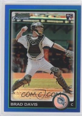 2010 Bowman Draft Picks & Prospects - Chrome - Blue Refractor #BDP63 - Brad Davis /199