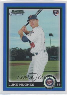 2010 Bowman Draft Picks & Prospects - Chrome - Blue Refractor #BDP65 - Luke Hughes /199