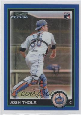 2010 Bowman Draft Picks & Prospects - Chrome - Blue Refractor #BDP73 - Josh Thole /199