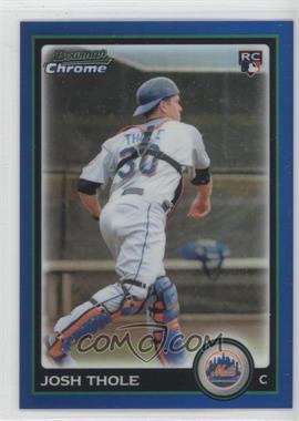 2010 Bowman Draft Picks & Prospects - Chrome - Blue Refractor #BDP73 - Josh Thole /199