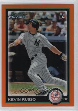 2010 Bowman Draft Picks & Prospects - Chrome - Orange Refractor #BDP42 - Kevin Russo /25