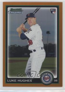 2010 Bowman Draft Picks & Prospects - Chrome - Orange Refractor #BDP65 - Luke Hughes /25 [Noted]