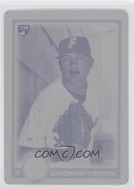 2010 Bowman Draft Picks & Prospects - Chrome - Printing Plate Magenta #BDP52 - Jeffrey Marquez /1