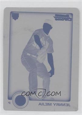 2010 Bowman Draft Picks & Prospects - Chrome - Printing Plate Yellow #BDP96 - Jenrry Mejia /1