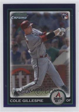 2010 Bowman Draft Picks & Prospects - Chrome - Purple Refractor #BDP101 - Cole Gillespie