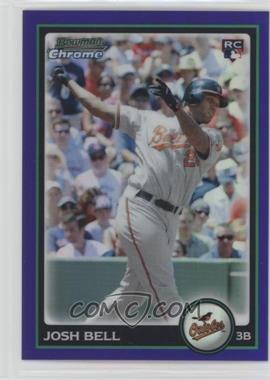 2010 Bowman Draft Picks & Prospects - Chrome - Purple Refractor #BDP2 - Josh Bell