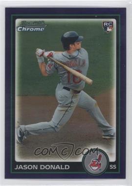 2010 Bowman Draft Picks & Prospects - Chrome - Purple Refractor #BDP45 - Jason Donald