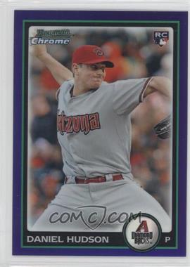 2010 Bowman Draft Picks & Prospects - Chrome - Purple Refractor #BDP50 - Daniel Hudson