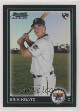 2010 Bowman Draft Picks & Prospects - Chrome - Refractor #BDP55 - Erik Kratz