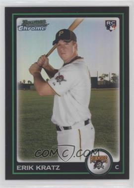 2010 Bowman Draft Picks & Prospects - Chrome - Refractor #BDP55 - Erik Kratz