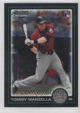 2010 Bowman Draft Picks & Prospects - Chrome - Refractor #BDP67 - Tommy Manzella