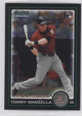 2010 Bowman Draft Picks & Prospects - Chrome - Refractor #BDP67 - Tommy Manzella