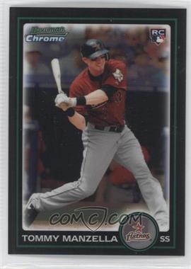 2010 Bowman Draft Picks & Prospects - Chrome - Refractor #BDP67 - Tommy Manzella