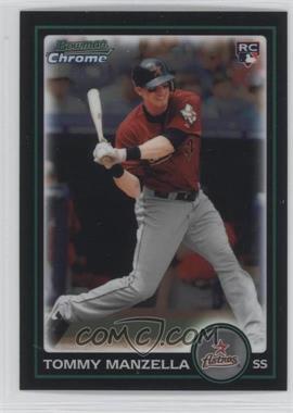 2010 Bowman Draft Picks & Prospects - Chrome - Refractor #BDP67 - Tommy Manzella