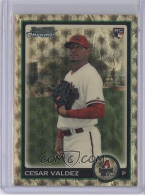 2010 Bowman Draft Picks & Prospects - Chrome - Superfractor #BDP84 - Cesar Valdez /1