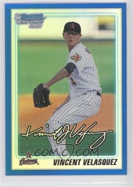 2010 Bowman Draft Picks & Prospects - Chrome Draft Picks - Blue Refractor #BDPP45 - Vincent Velasquez /199