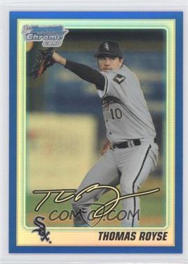 2010 Bowman Draft Picks & Prospects - Chrome Draft Picks - Blue Refractor #BDPP52 - Thomas Royse /199