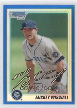 2010 Bowman Draft Picks & Prospects - Chrome Draft Picks - Blue Refractor #BDPP56 - Mickey Wiswall /199