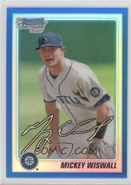 2010 Bowman Draft Picks & Prospects - Chrome Draft Picks - Blue Refractor #BDPP56 - Mickey Wiswall /199