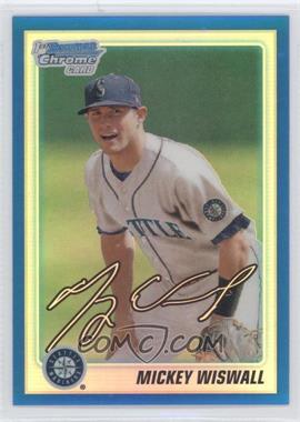 2010 Bowman Draft Picks & Prospects - Chrome Draft Picks - Blue Refractor #BDPP56 - Mickey Wiswall /199