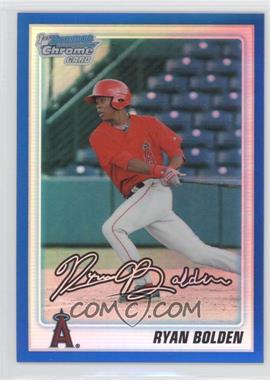 2010 Bowman Draft Picks & Prospects - Chrome Draft Picks - Blue Refractor #BDPP85 - Ryan Bolden /199