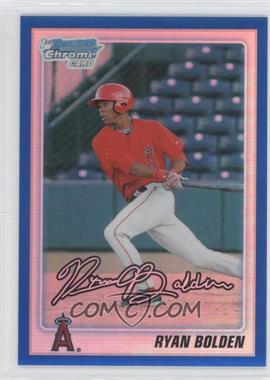 2010 Bowman Draft Picks & Prospects - Chrome Draft Picks - Blue Refractor #BDPP85 - Ryan Bolden /199