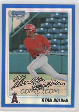 2010 Bowman Draft Picks & Prospects - Chrome Draft Picks - Blue Refractor #BDPP85 - Ryan Bolden /199