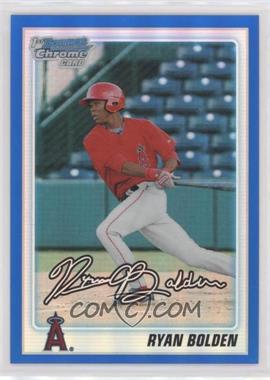 2010 Bowman Draft Picks & Prospects - Chrome Draft Picks - Blue Refractor #BDPP85 - Ryan Bolden /199