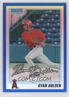 2010 Bowman Draft Picks & Prospects - Chrome Draft Picks - Blue Refractor #BDPP85 - Ryan Bolden /199