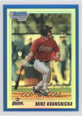 2010 Bowman Draft Picks & Prospects - Chrome Draft Picks - Blue Refractor #BDPP90 - Mike Kvasnicka /199