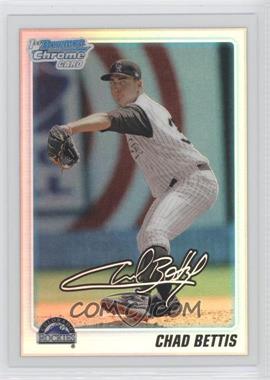 2010 Bowman Draft Picks & Prospects - Chrome Draft Picks - Refractor #BDPP24 - Chad Bettis