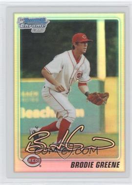 2010 Bowman Draft Picks & Prospects - Chrome Draft Picks - Refractor #BDPP29 - Brodie Greene