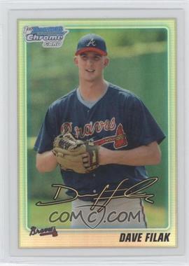 2010 Bowman Draft Picks & Prospects - Chrome Draft Picks - Refractor #BDPP38 - Dave Filak