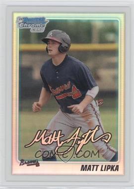 2010 Bowman Draft Picks & Prospects - Chrome Draft Picks - Refractor #BDPP60 - Matt Lipka