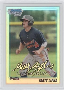 2010 Bowman Draft Picks & Prospects - Chrome Draft Picks - Refractor #BDPP60 - Matt Lipka