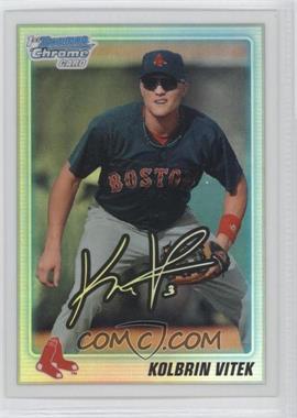 2010 Bowman Draft Picks & Prospects - Chrome Draft Picks - Refractor #BDPP68 - Kolbrin Vitek