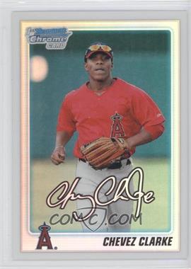 2010 Bowman Draft Picks & Prospects - Chrome Draft Picks - Refractor #BDPP72 - Chevez Clarke