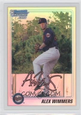 2010 Bowman Draft Picks & Prospects - Chrome Draft Picks - Refractor #BDPP88 - Alex Wimmers