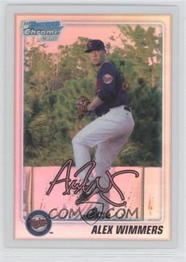 2010 Bowman Draft Picks & Prospects - Chrome Draft Picks - Refractor #BDPP88 - Alex Wimmers