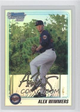 2010 Bowman Draft Picks & Prospects - Chrome Draft Picks - Refractor #BDPP88 - Alex Wimmers