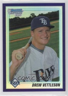 2010 Bowman Draft Picks & Prospects - Chrome Draft Picks - Retail Purple Refractor #BDPP59 - Drew Vettleson