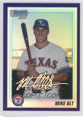 2010 Bowman Draft Picks & Prospects - Chrome Draft Picks - Retail Purple Refractor #BDPP65 - Mike Olt