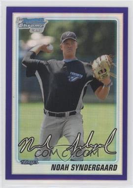 2010 Bowman Draft Picks & Prospects - Chrome Draft Picks - Retail Purple Refractor #BDPP75 - Noah Syndergaard