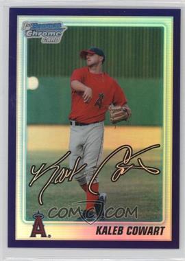 2010 Bowman Draft Picks & Prospects - Chrome Draft Picks - Retail Purple Refractor #BDPP89 - Kaleb Cowart