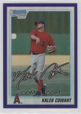 2010 Bowman Draft Picks & Prospects - Chrome Draft Picks - Retail Purple Refractor #BDPP89 - Kaleb Cowart