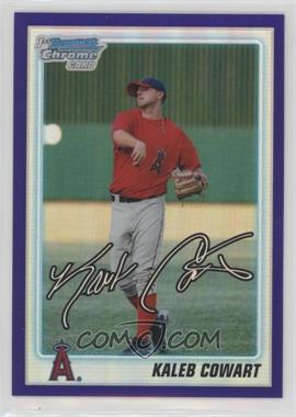 2010 Bowman Draft Picks & Prospects - Chrome Draft Picks - Retail Purple Refractor #BDPP89 - Kaleb Cowart