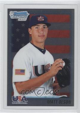 2010 Bowman Draft Picks & Prospects - Chrome Draft Picks #BDPP104 - Matt Olson