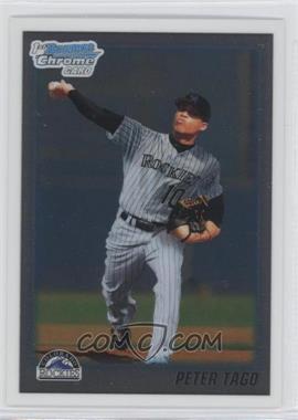 2010 Bowman Draft Picks & Prospects - Chrome Draft Picks #BDPP25 - Peter Tago