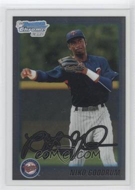 2010 Bowman Draft Picks & Prospects - Chrome Draft Picks #BDPP33 - Niko Goodrum